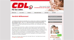 Desktop Screenshot of cdl-online.net